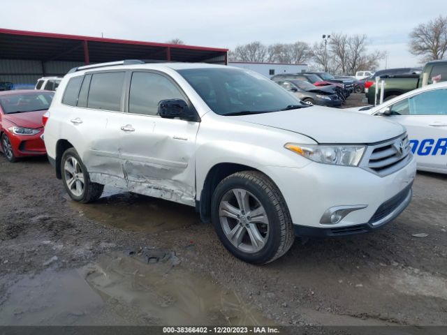 TOYOTA HIGHLANDER 2012 5tddk3eh6cs142088