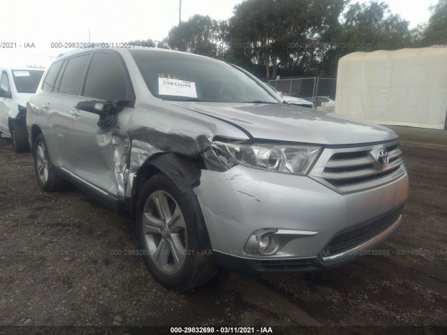 TOYOTA HIGHLANDER 2012 5tddk3eh6cs150482