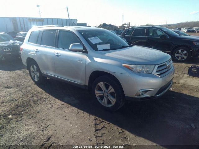 TOYOTA HIGHLANDER 2013 5tddk3eh6ds180535