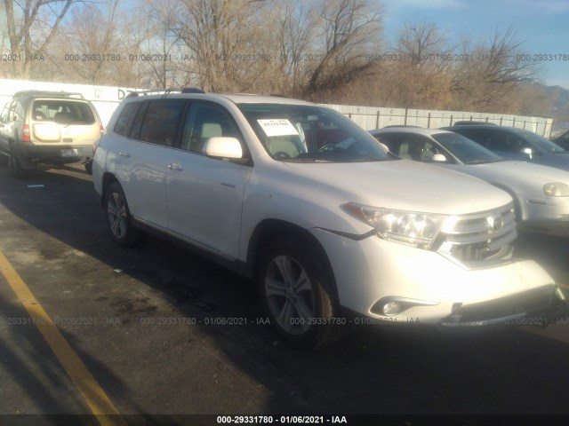 TOYOTA HIGHLANDER 2013 5tddk3eh6ds184410