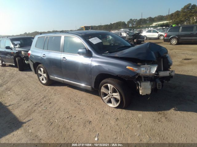 TOYOTA HIGHLANDER 2013 5tddk3eh6ds189915