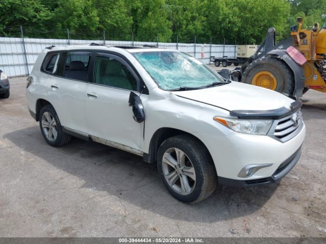 TOYOTA HIGHLANDER 2013 5tddk3eh6ds190840