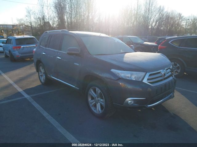 TOYOTA HIGHLANDER 2013 5tddk3eh6ds201089