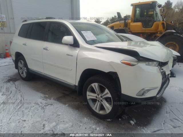 TOYOTA HIGHLANDER 2013 5tddk3eh6ds218359