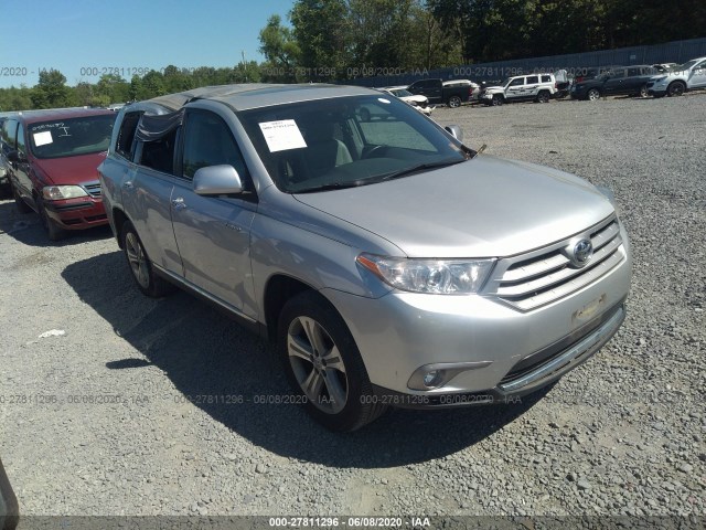 TOYOTA HIGHLANDER 2013 5tddk3eh6ds229765