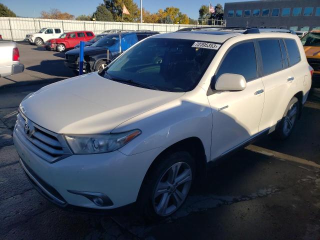 TOYOTA HIGHLANDER 2013 5tddk3eh6ds233086