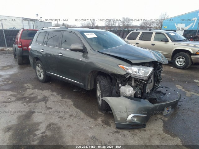 TOYOTA HIGHLANDER 2013 5tddk3eh6ds236120