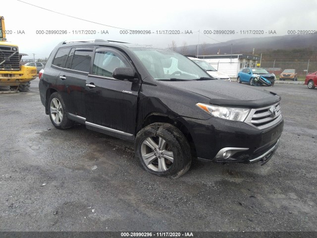 TOYOTA HIGHLANDER 2013 5tddk3eh6ds238336