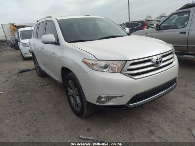 TOYOTA HIGHLANDER 2011 5tddk3eh7bs064693