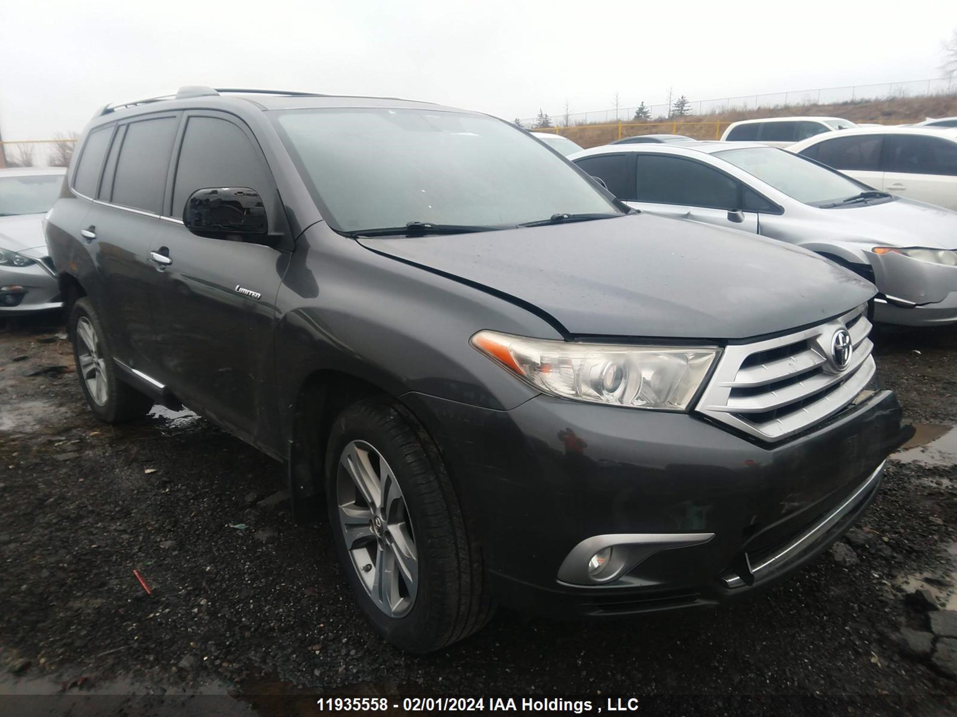 TOYOTA HIGHLANDER 2011 5tddk3eh7bs083986