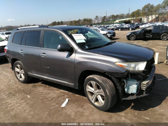 TOYOTA HIGHLANDER 2012 5tddk3eh7cs128264