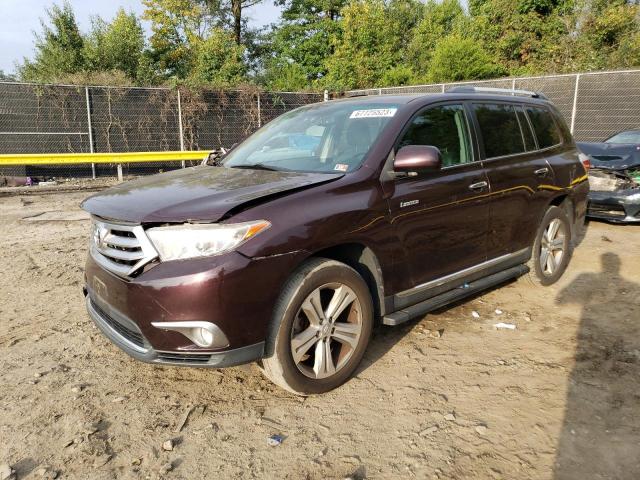 TOYOTA HIGHLANDER 2012 5tddk3eh7cs129415