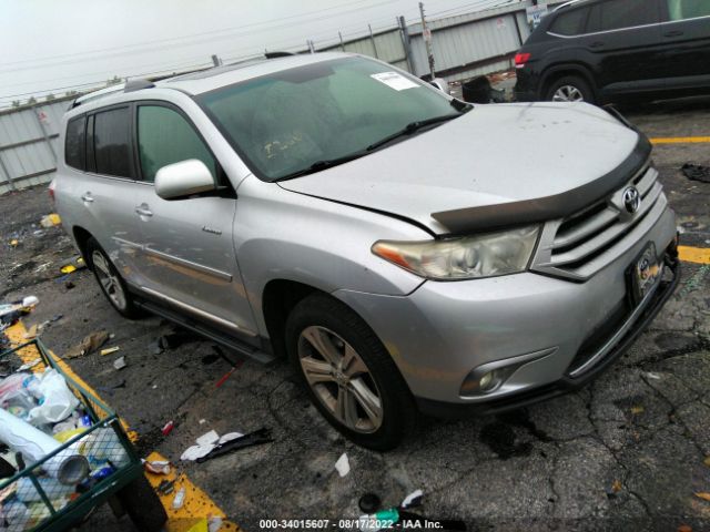 TOYOTA HIGHLANDER 2012 5tddk3eh7cs136249