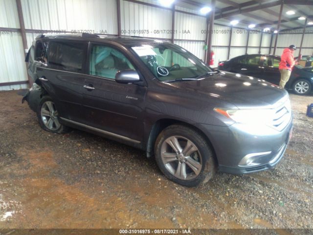 TOYOTA HIGHLANDER 2013 5tddk3eh7ds215549