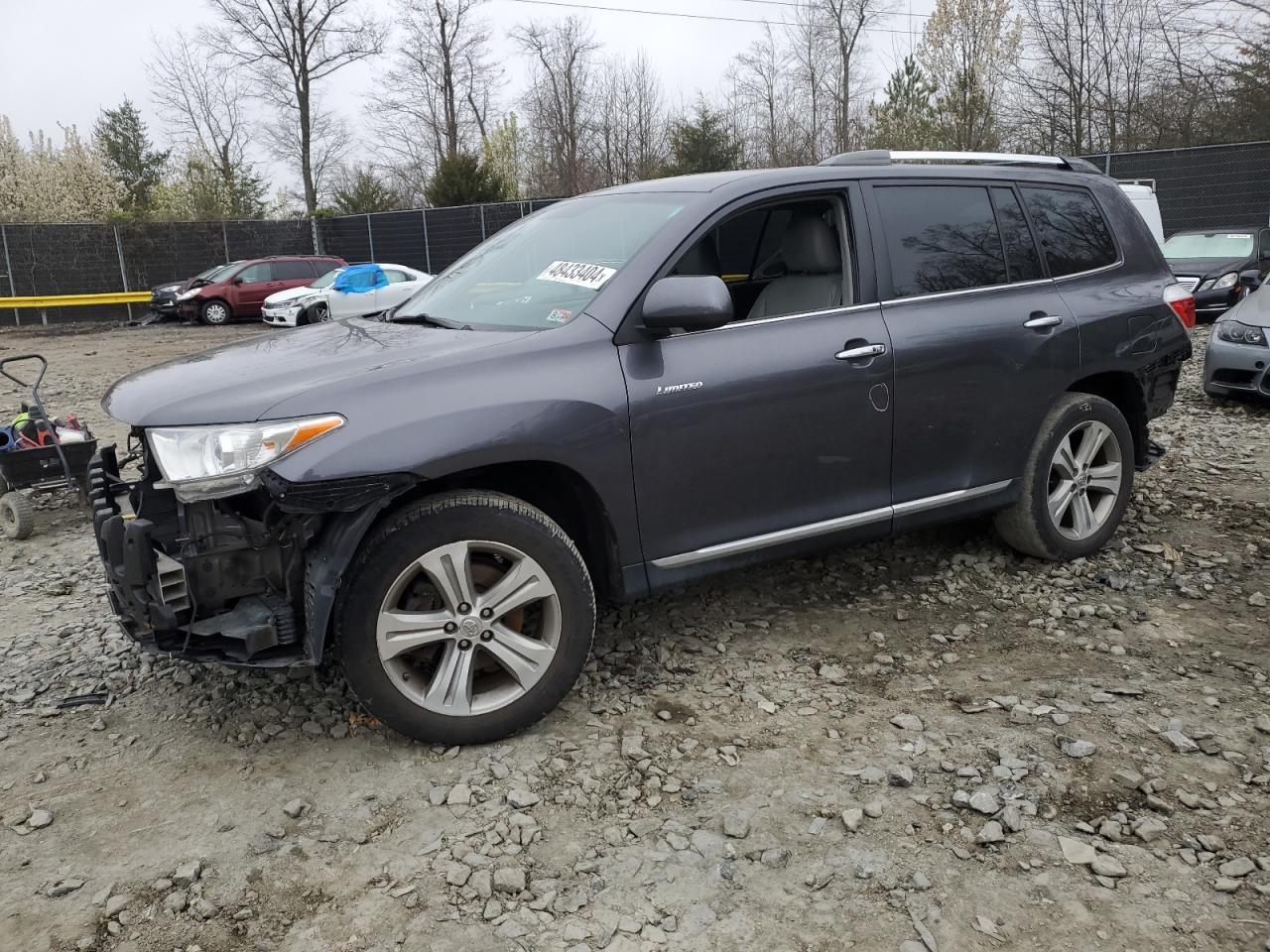 TOYOTA HIGHLANDER 2013 5tddk3eh7ds244100