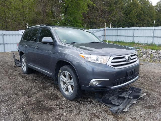 TOYOTA HIGHLANDER 2013 5tddk3eh7ds257235