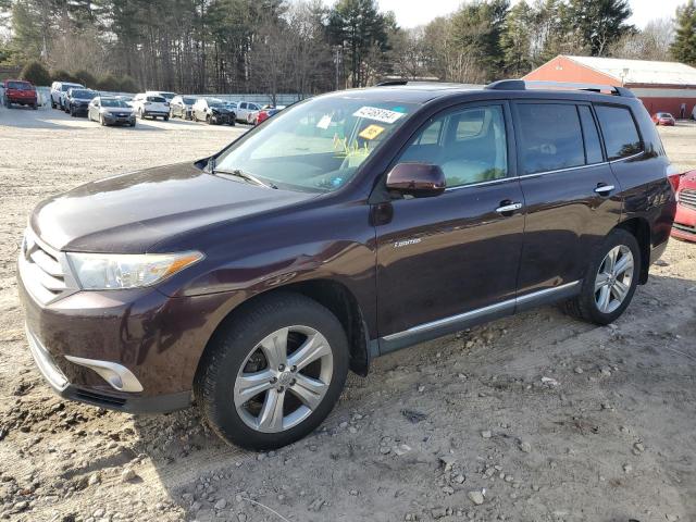 TOYOTA HIGHLANDER 2013 5tddk3eh7ds265352