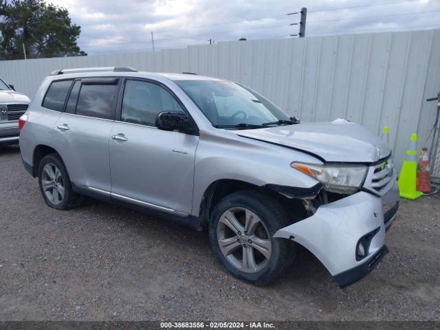 TOYOTA HIGHLANDER 2013 5tddk3eh7ds269224