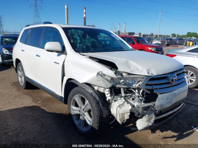 TOYOTA HIGHLANDER 2013 5tddk3eh7ds275069