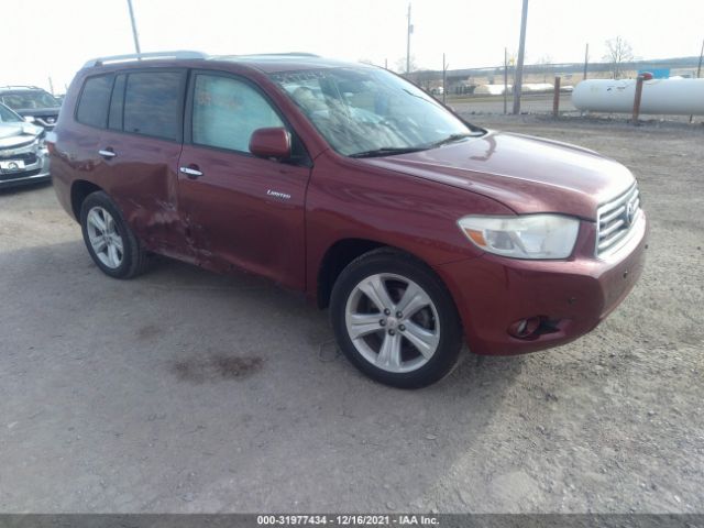 TOYOTA HIGHLANDER 2010 5tddk3eh8as032849