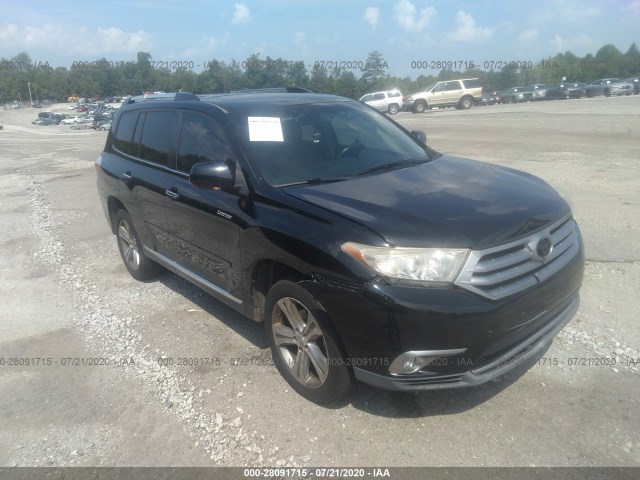 TOYOTA HIGHLANDER 2011 5tddk3eh8bs061530