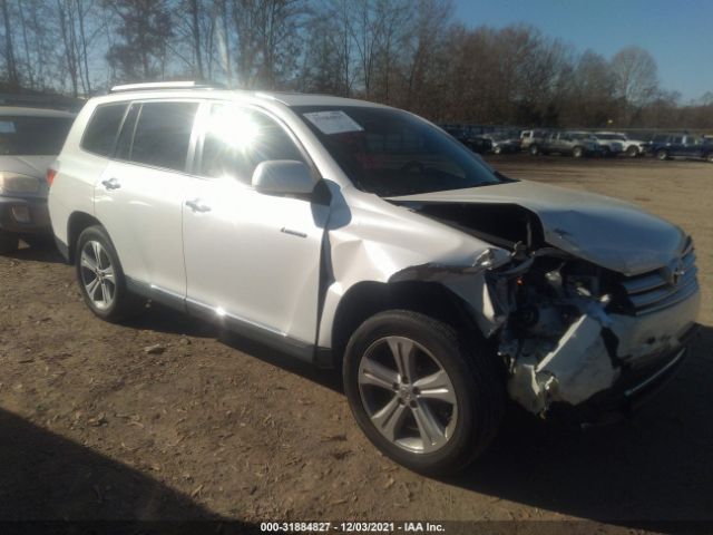 TOYOTA HIGHLANDER 2012 5tddk3eh8cs115846