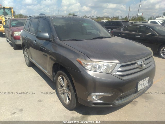 TOYOTA HIGHLANDER 2012 5tddk3eh8cs156770