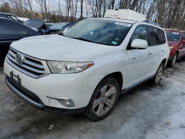 TOYOTA HIGHLANDER 2012 5tddk3eh8cs168207