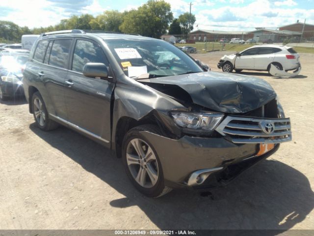 TOYOTA HIGHLANDER 2012 5tddk3eh8cs173259