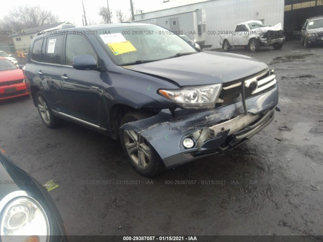 TOYOTA HIGHLANDER 2013 5tddk3eh8ds192007