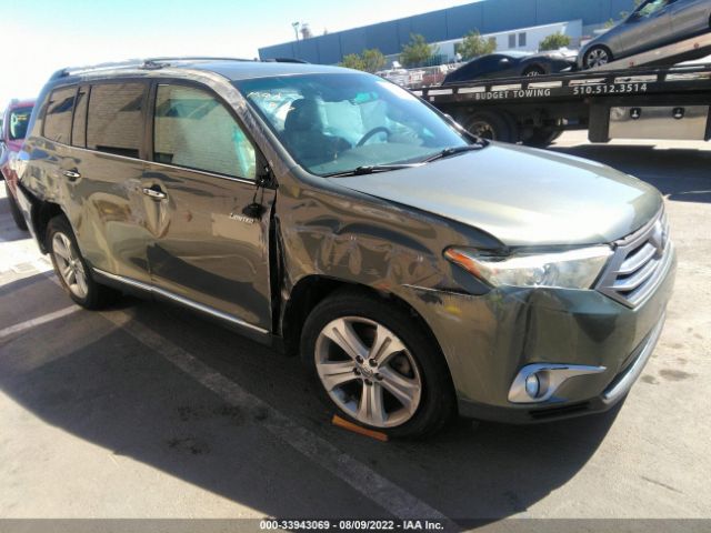 TOYOTA HIGHLANDER 2013 5tddk3eh8ds214765