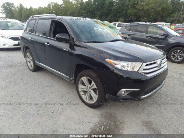 TOYOTA HIGHLANDER 2013 5tddk3eh8ds218900