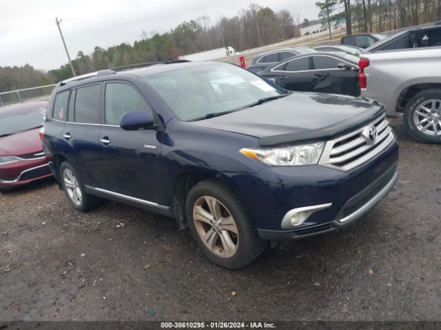 TOYOTA HIGHLANDER 2013 5tddk3eh8ds267479