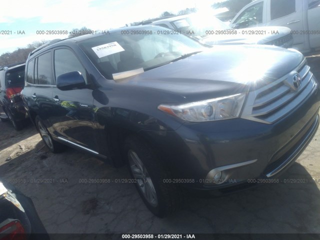 TOYOTA HIGHLANDER 2013 5tddk3eh8ds273377