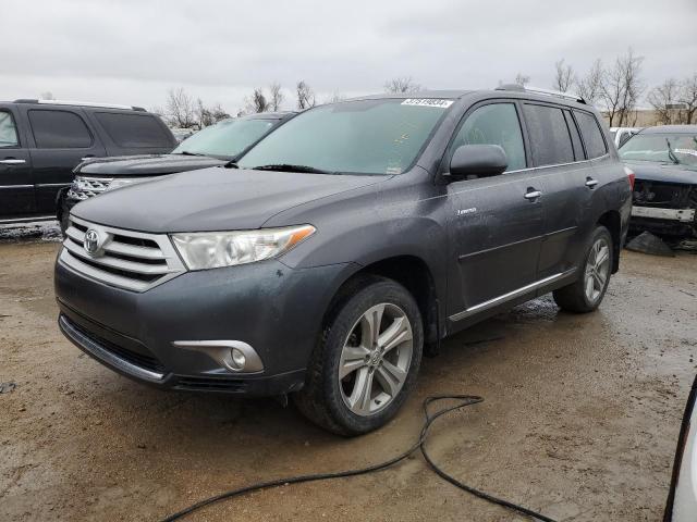 TOYOTA HIGHLANDER 2013 5tddk3eh8ds274965