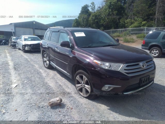 TOYOTA HIGHLANDER 2011 5tddk3eh9bs043876