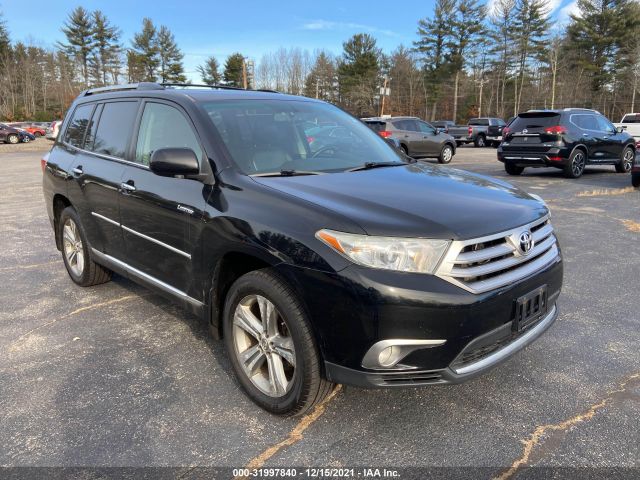 TOYOTA HIGHLANDER 2011 5tddk3eh9bs090535