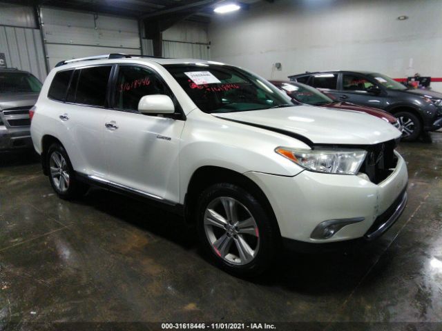 TOYOTA HIGHLANDER 2012 5tddk3eh9cs115709