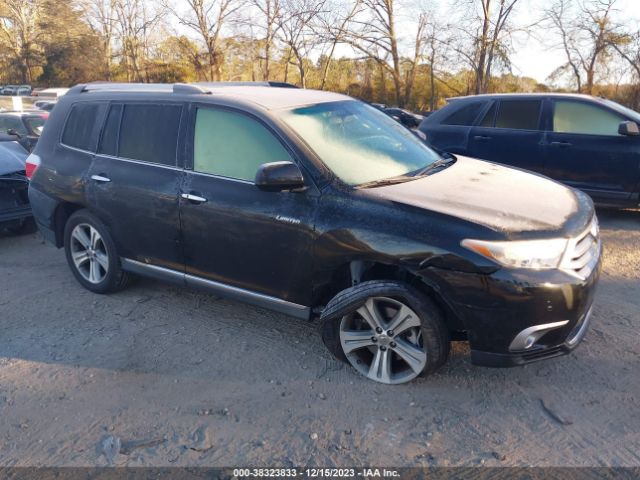 TOYOTA HIGHLANDER 2012 5tddk3eh9cs123549