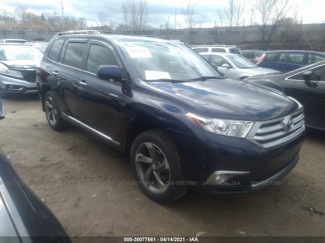 TOYOTA HIGHLANDER 2012 5tddk3eh9cs128881