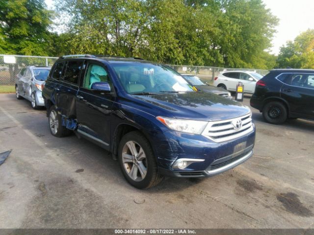 TOYOTA HIGHLANDER 2012 5tddk3eh9cs134065