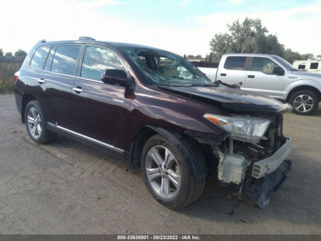 TOYOTA HIGHLANDER 2012 5tddk3eh9cs155790