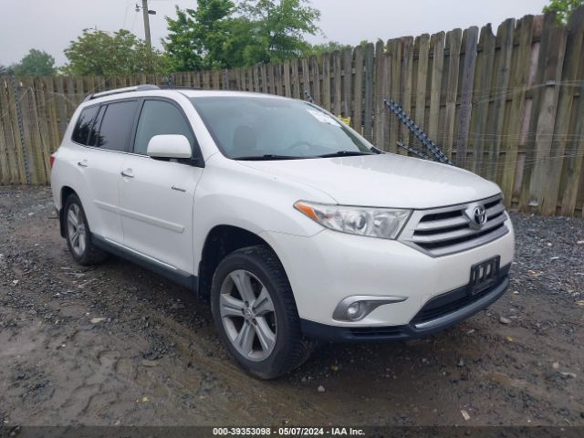 TOYOTA HIGHLANDER 2012 5tddk3eh9cs172055