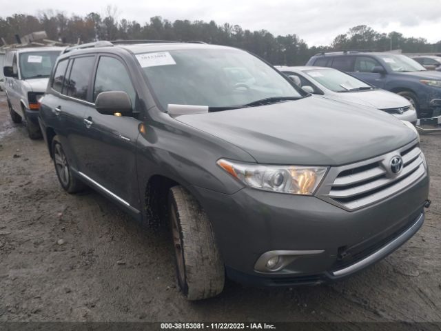 TOYOTA HIGHLANDER 2012 5tddk3eh9cs172878