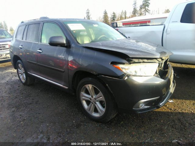 TOYOTA HIGHLANDER 2012 5tddk3eh9cs174002