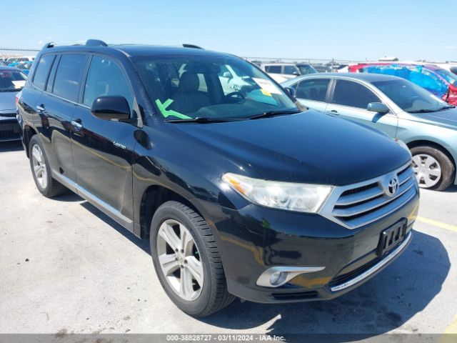 TOYOTA HIGHLANDER 2013 5tddk3eh9ds178150