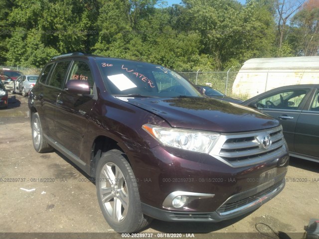 TOYOTA HIGHLANDER 2013 5tddk3eh9ds201507