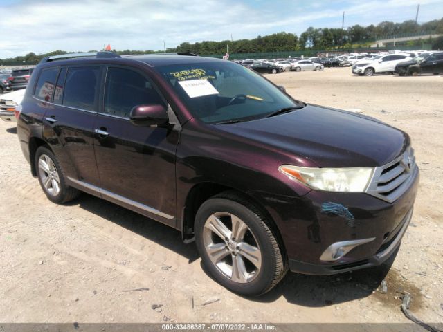 TOYOTA HIGHLANDER 2013 5tddk3eh9ds240663