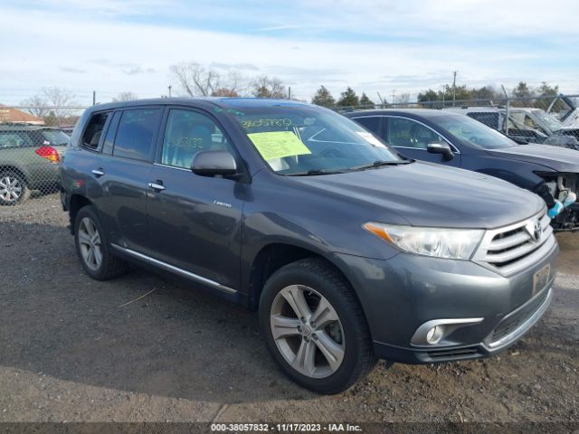 TOYOTA HIGHLANDER 2013 5tddk3eh9ds244969