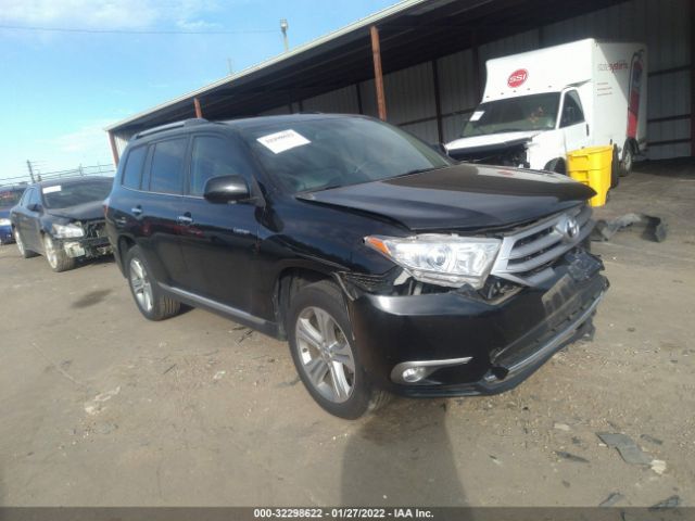 TOYOTA HIGHLANDER 2013 5tddk3eh9ds245748